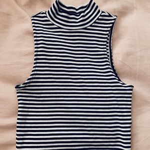 STRIPPED TANK TOP